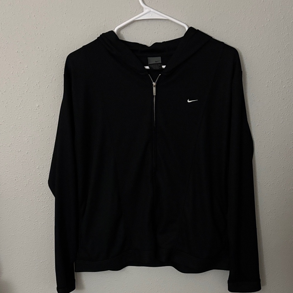 Nike Black Full-Zip Hoodie
